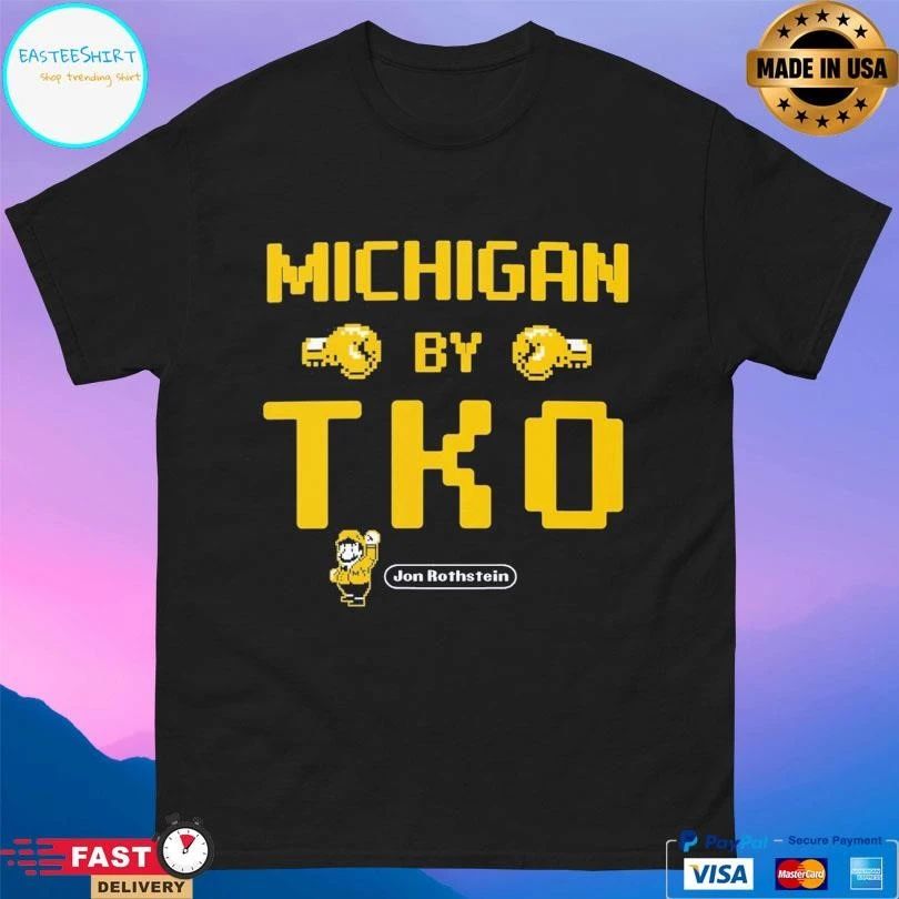 Michigan By Tko Jon Rothstein T-shirts