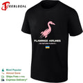 Flamingo Airlines No Return Flights Ukraine Flag T-shirt