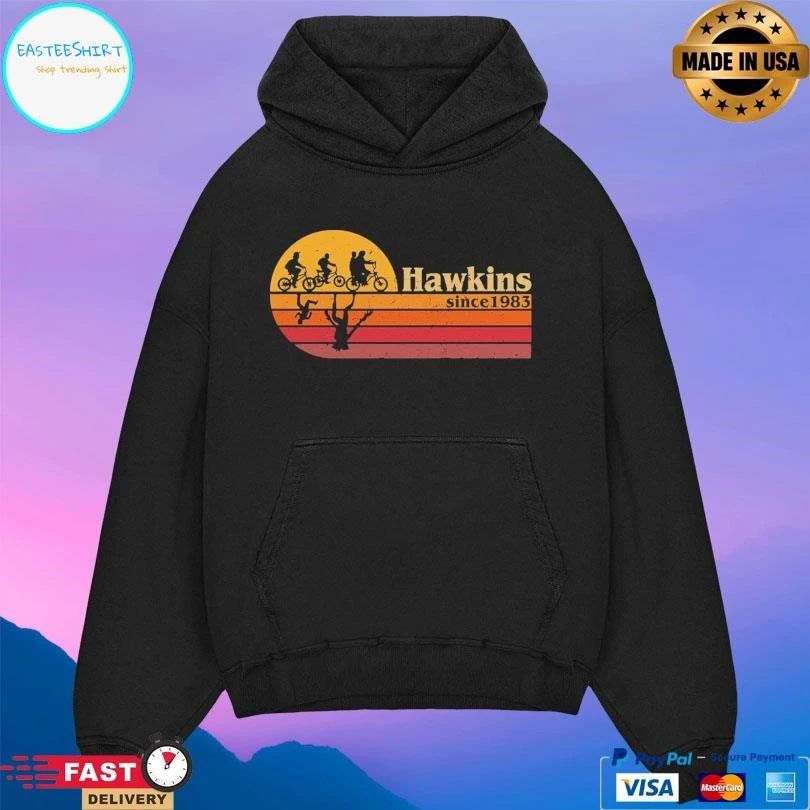 Vintage Hawkins Since 1983 T-shirts