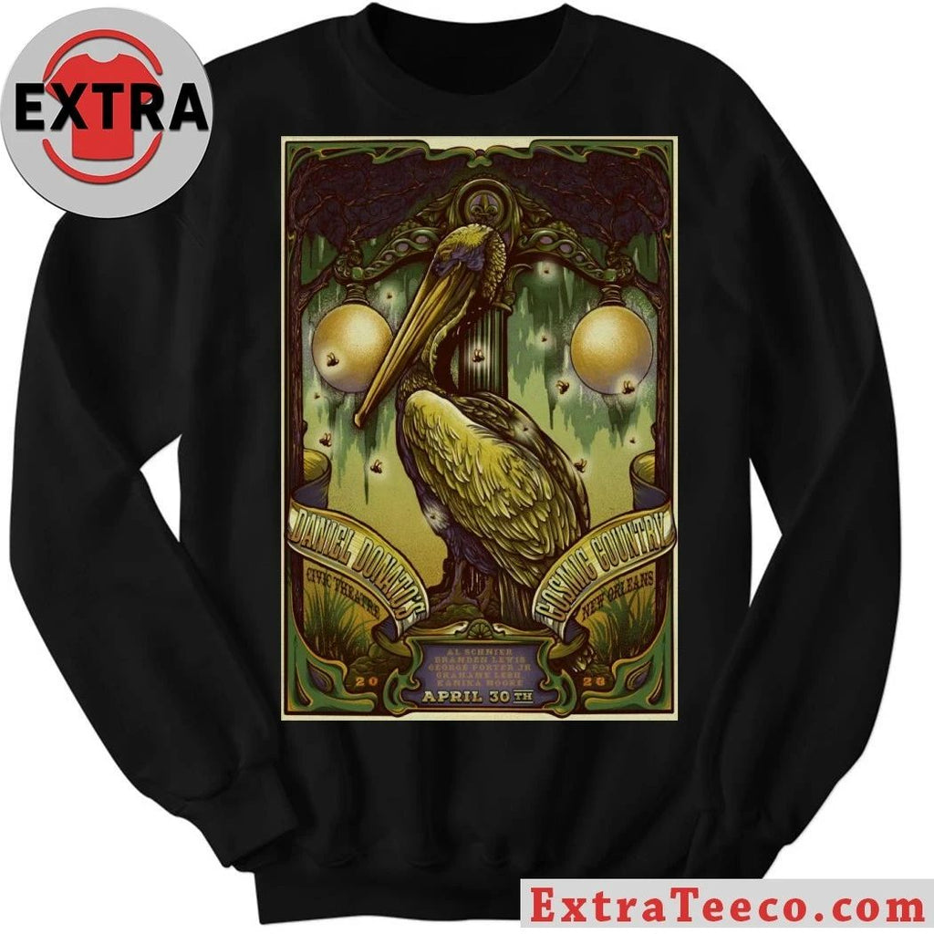 Daniel Donato’s Cosmic Country 4 30 2026 New Orleans LA Poster Shirt