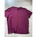 Ralph Lauren Burgundy T-Shirt Used Simple Style Japan