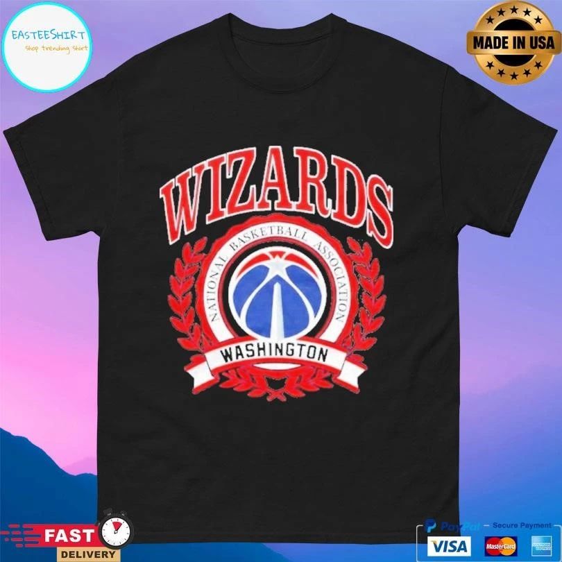 Washington Wizards Basketball Nba Crest Logo T-shirts
