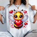 Monster Hugs Cute Valentine Comfort T Shirt