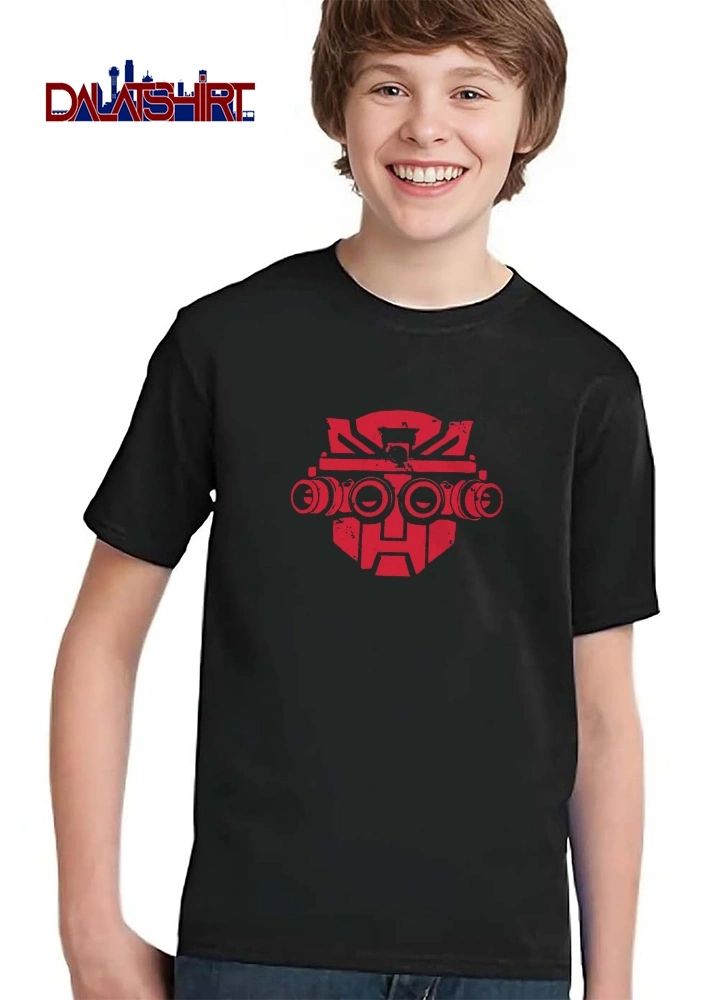 Transformers Autobot Distressed Red Insignia Quad Night Vision Goggles shirt