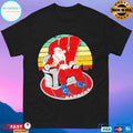 Wisconsin Badgers X Santa Claus Christmas Vintage T-shirts