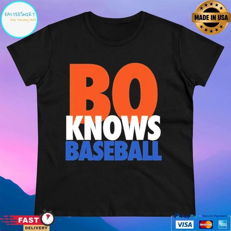 NY Bo Knows Baseball T-shirts
