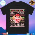 Travis Kelce All I Want For Christmas Kc Chiefs 2025 T-shirts