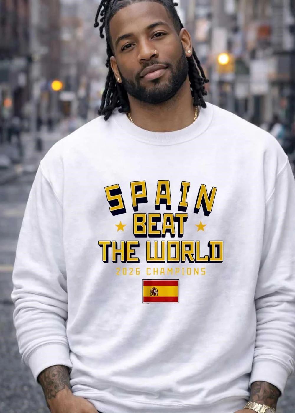 2026 Champions Spain Beat the World Spain T-Shirt