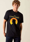The Lying King Donald Trump Profile Silhouette Orange Sun shirt