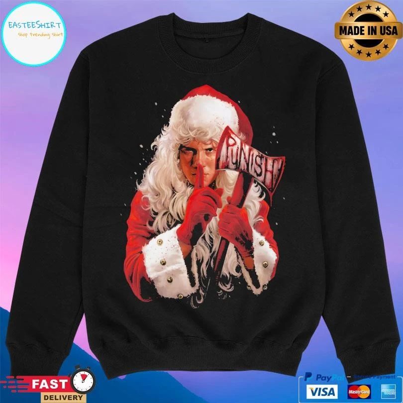 Santa’s Watching Punish Christmas 2025 T-shirts