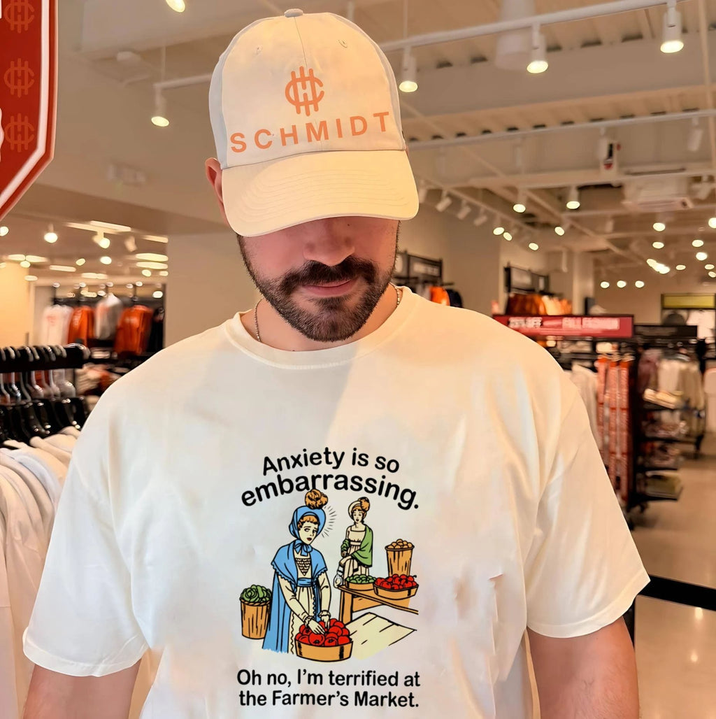 Anxiety Is so Embarrassing Terrified at the Farmer’s Market shirt