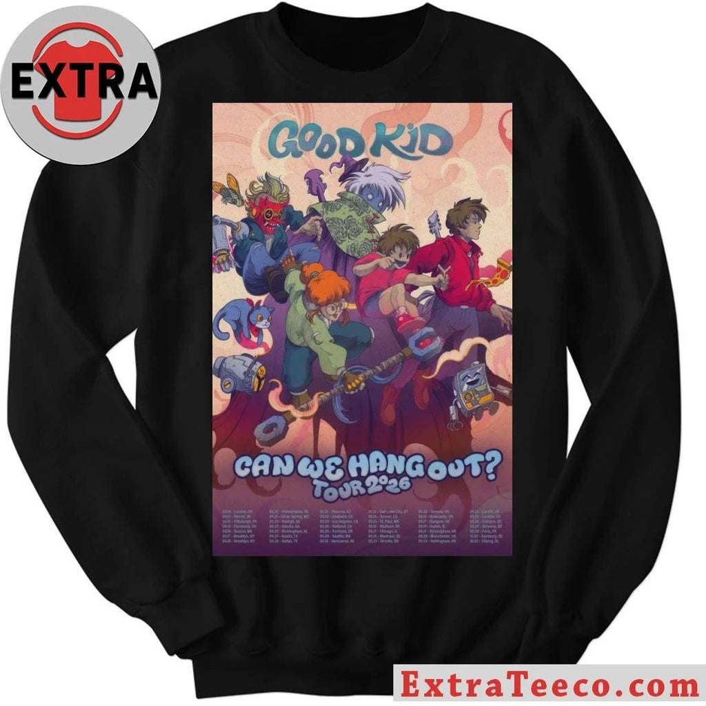 Can We Hang Out 2026 Tour Good Kid Poster Shirt