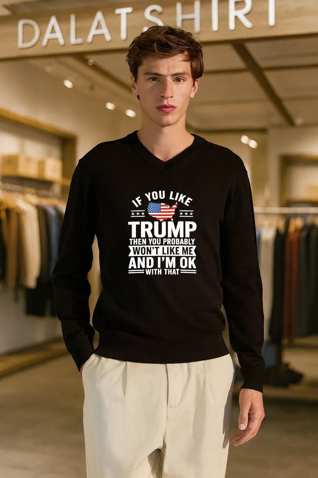 Premium Political Protest Apparel If You Like Trump Then You Probably Won’t Like Me And I’m Ok With That shirt