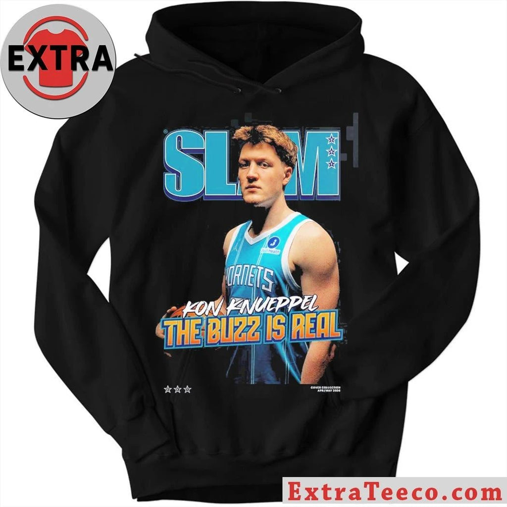 Kon Knueppel Charlotte Hornets SLAM 261 Cover The Buzz Is Real 2026 T-Shirt
