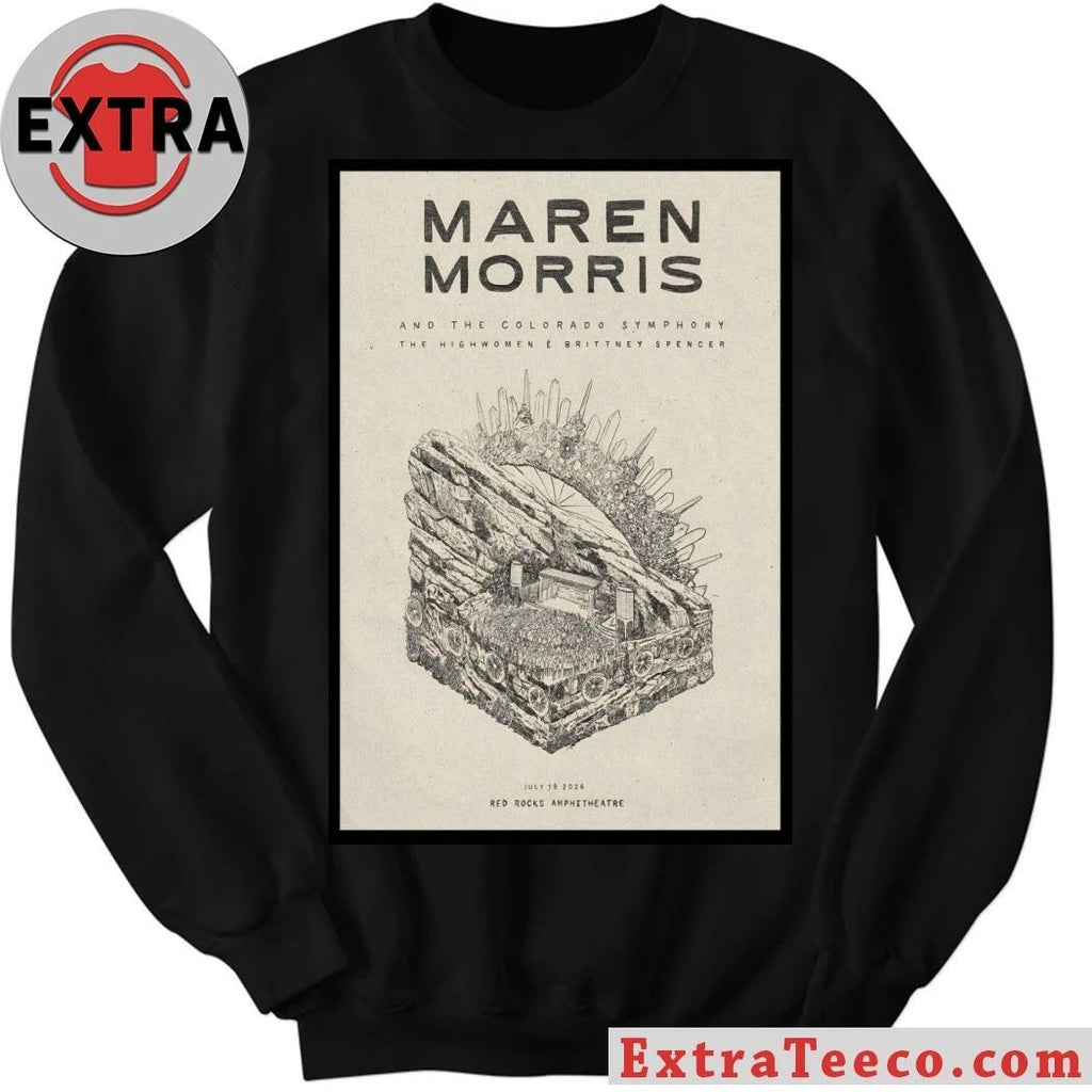 Maren Morris Red Rocks Amphitheatre In Morrison CO July 19 2026 Poster Shirt