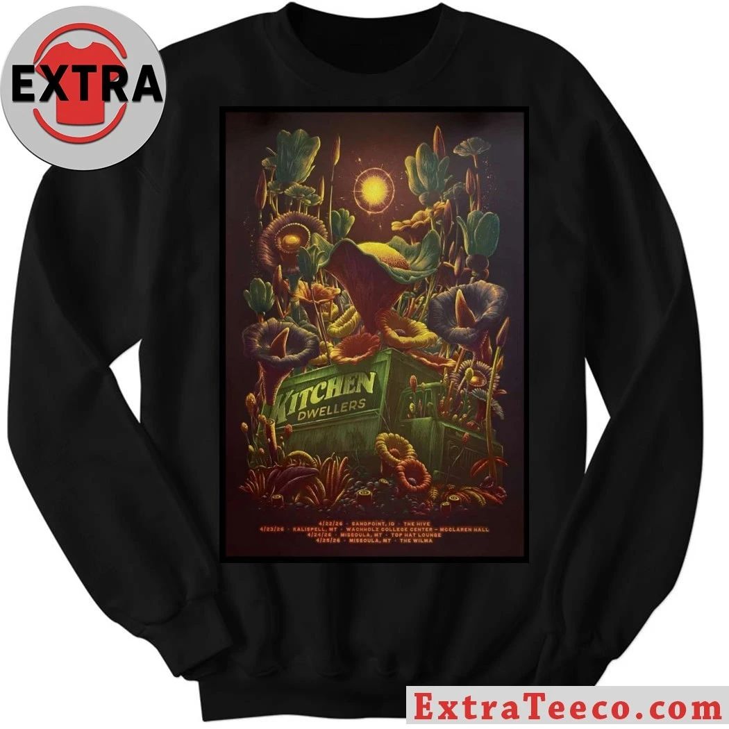 Kitchen Dwellers Spring 2026 Shows Poster T-Shirt