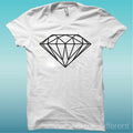 T-shirt Man Diamond Image Diamond Hip Hop Gift Idea Road To Happiness