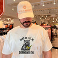 Hang On Let Me Over-Engineer This Funny Raccoon Engineer shirt