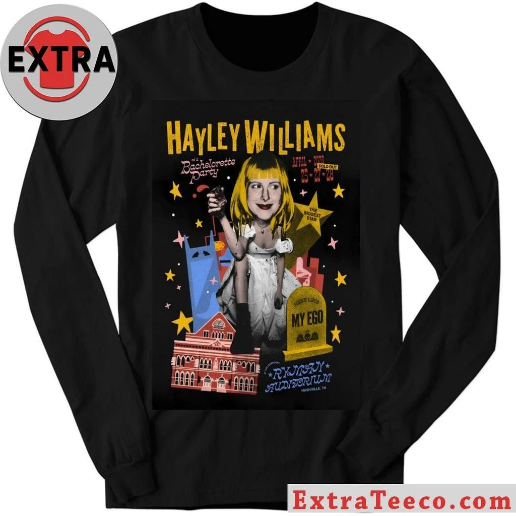 Hayley Williams April 25-28 2026 In Nashville TN Poster Shirt