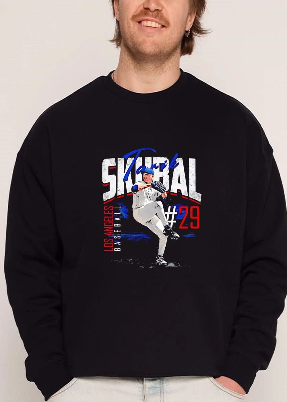 Los Angeles Baseball 29 Tarik Skubal Pitcher Mid Pitch Distressed Bootleg shirt