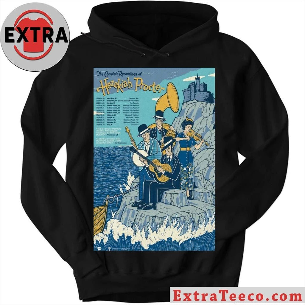 Hezekiah Procter Scottish and Irish Tour 2026 Poster Shirt