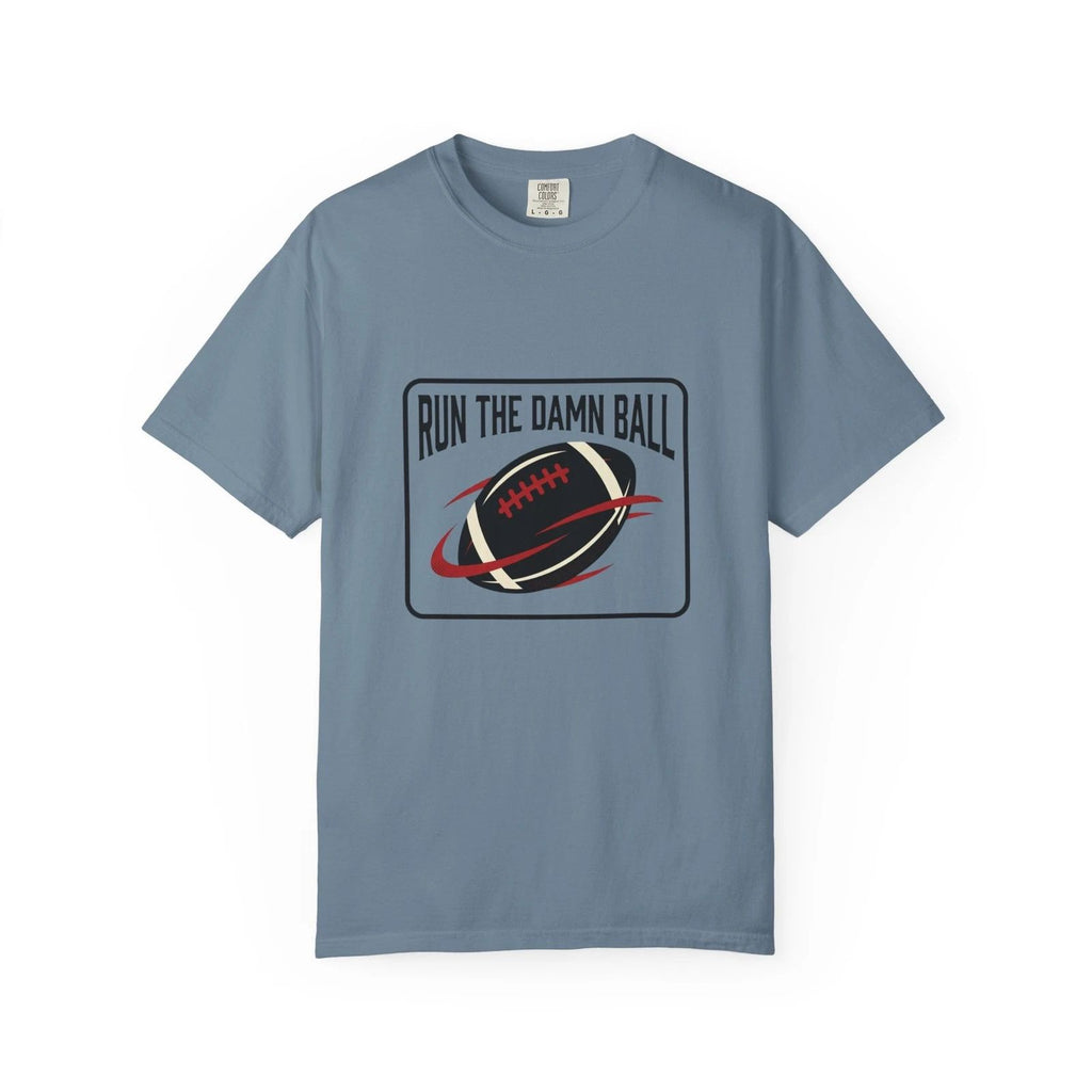 Football Shirt Run The Damn Ball - Funny Adult Unisex Football Tee