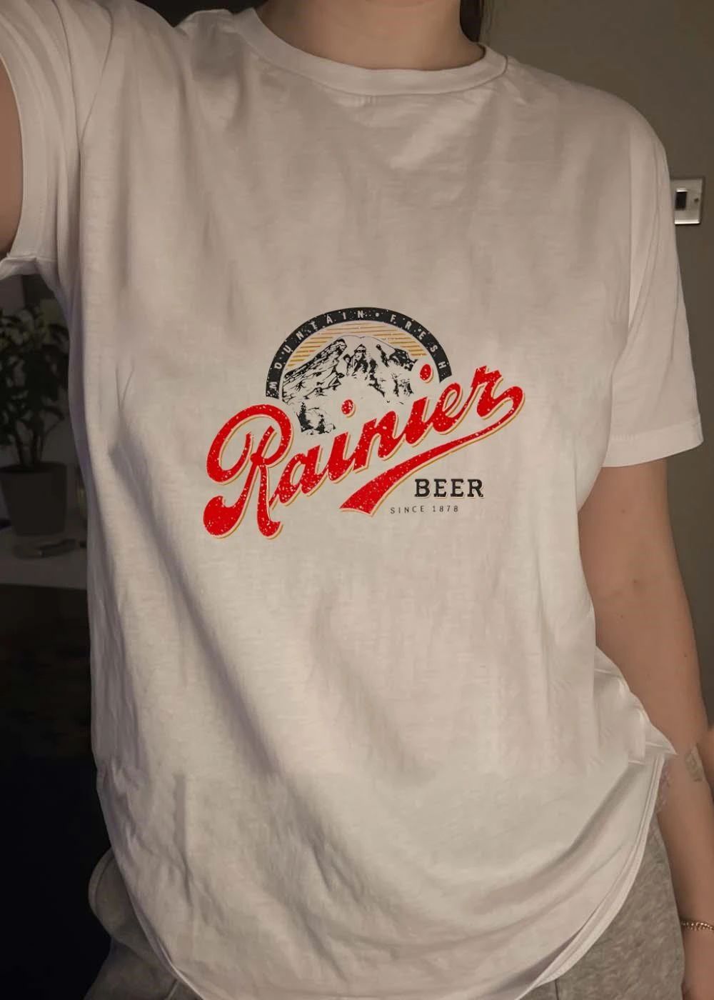 Since 1878 Mountain Fresh Rainier Beer shirt
