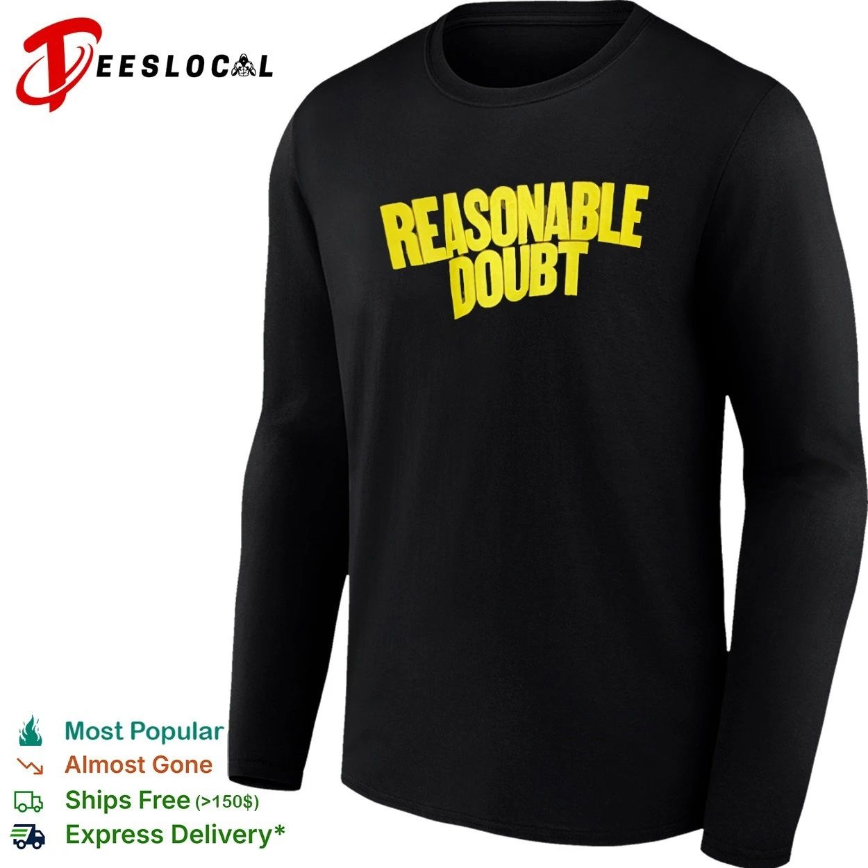 Reasonable Doubt Jay-Z Hip Hop Rap Album T-shirt