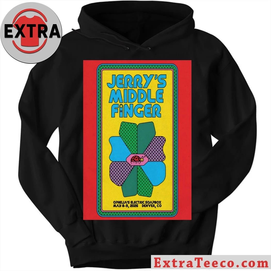 Jerry’s Middle Finger Tour Denver CO May 8-9 2026 Poster Shirt