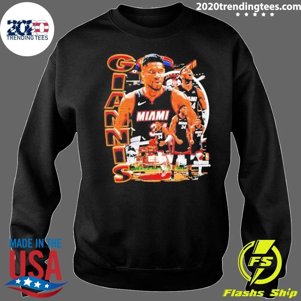 Giannis Antetokounmpo Miami Heat 90s Bootleg Vintage Shirt
