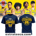 Michigan Wolverines Midwest Region Champions 2026 Logo Two Sided Shirt- Top-Rated Gift for College Basketball Lovers