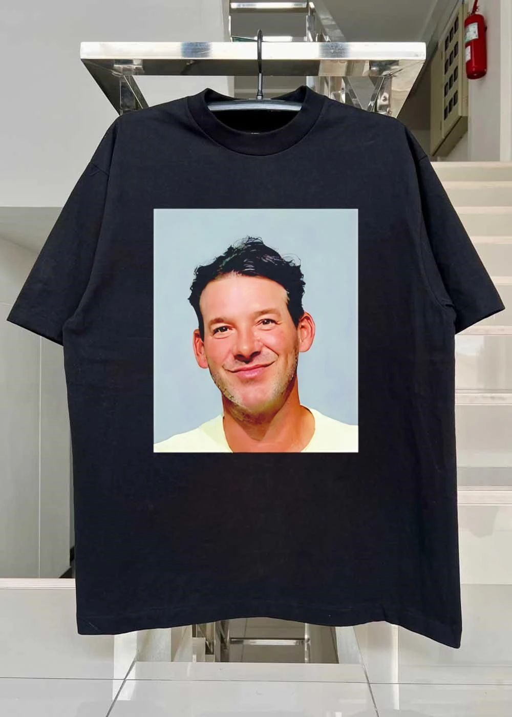 Smiling Man Wearing a Light Yellow shirt