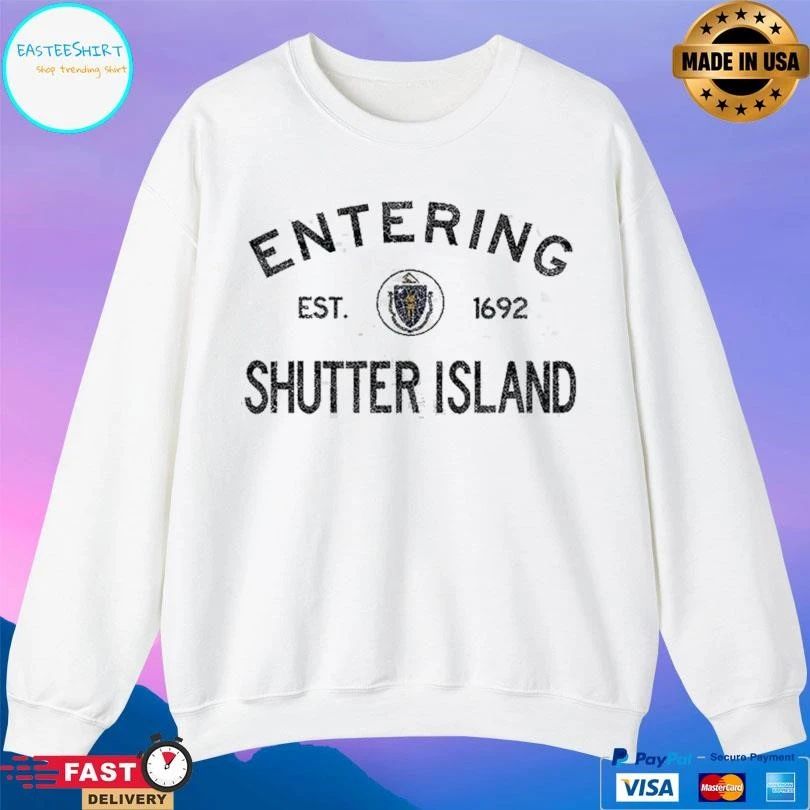Entering Shutter Island Est 1692 T-shirts