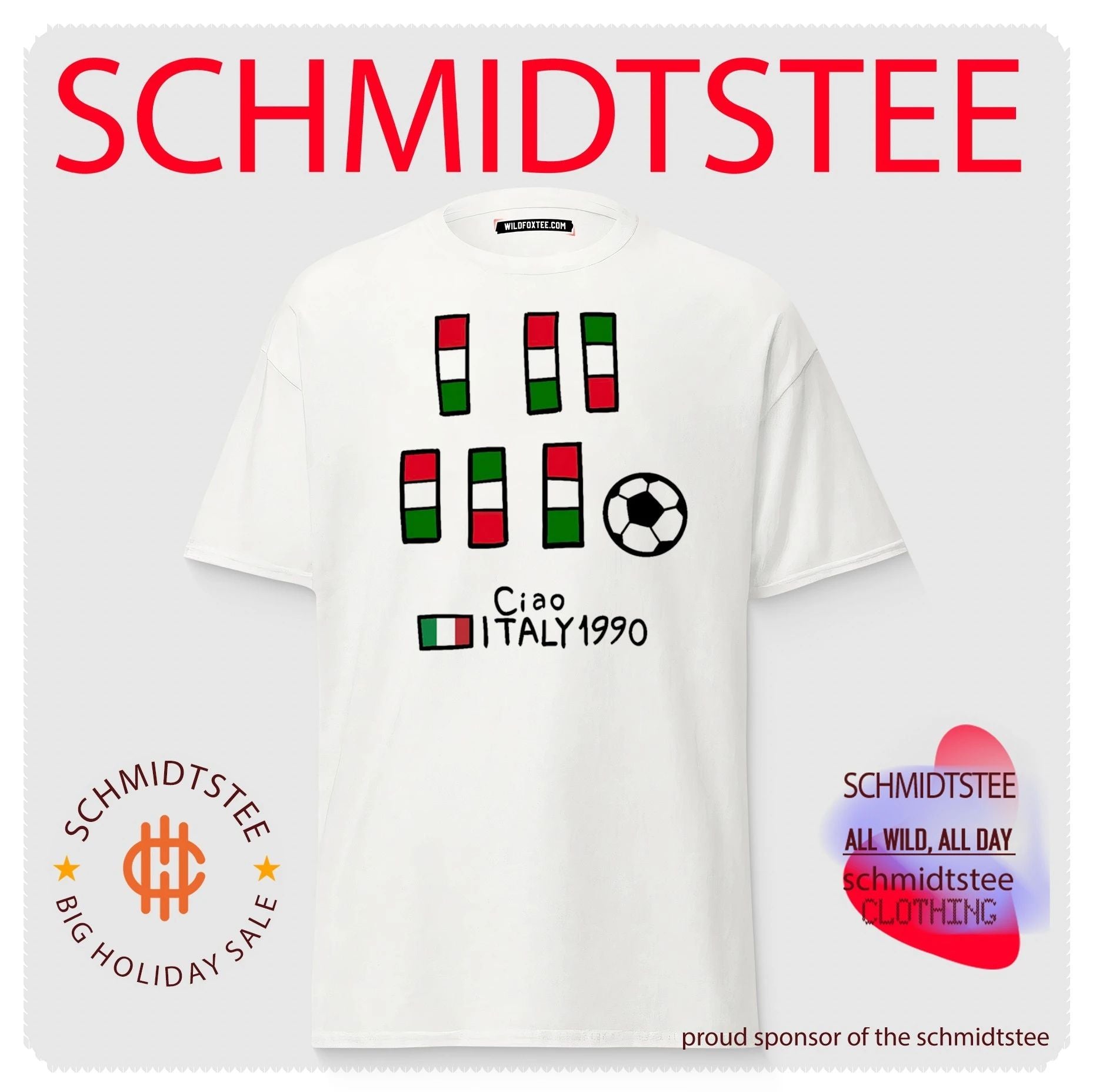 Ciao Italy 1990 World Cup Mascot Soccer shirt