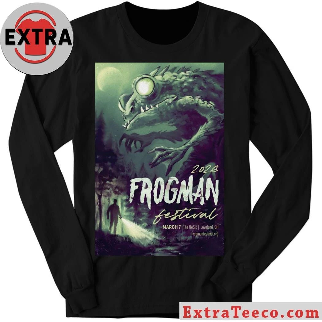 Frogman Festival Loveland OH On March 7 2026 Poster Shirt