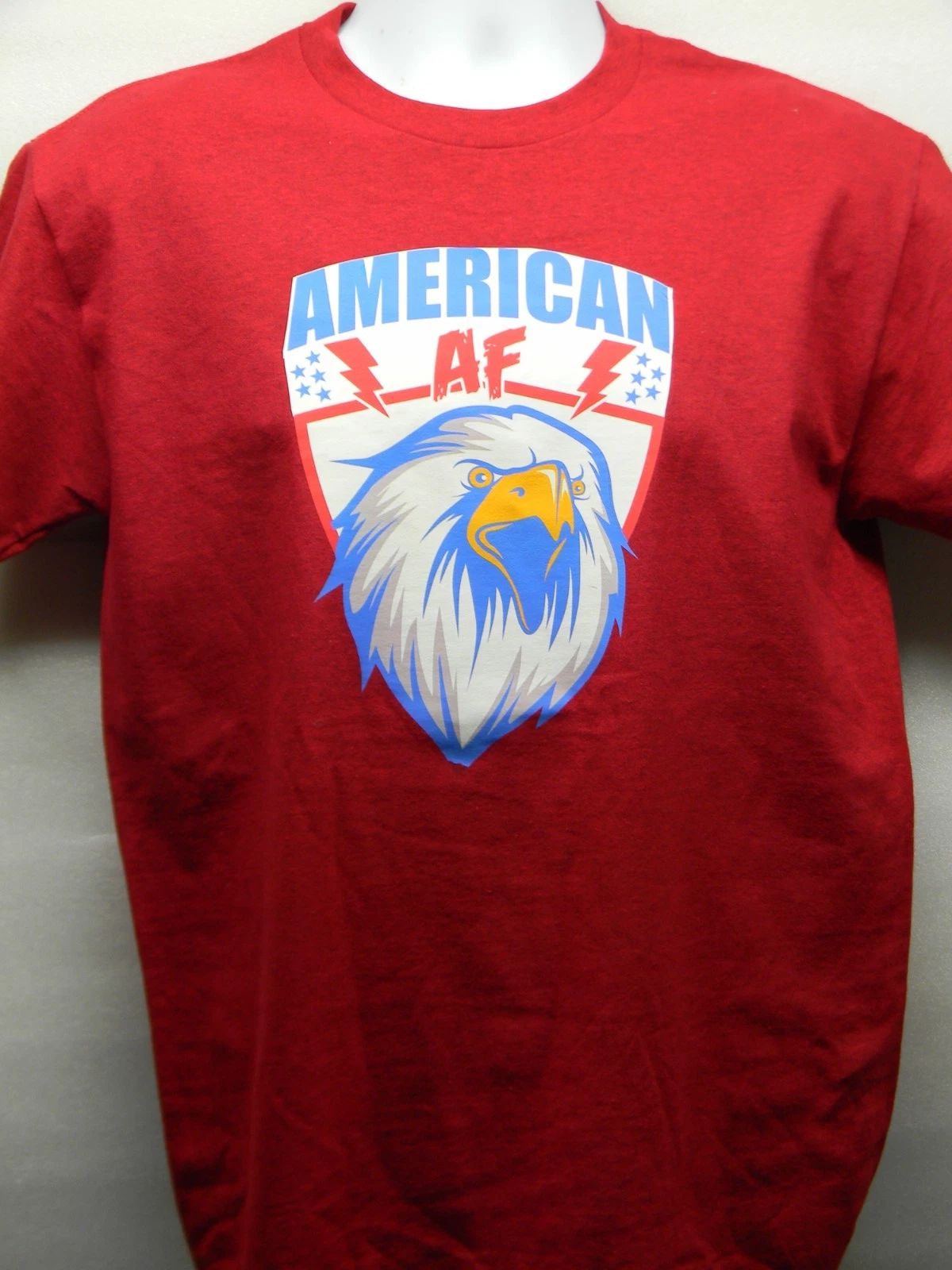 Medium American AF custom graphic t-shirt unisex cotton