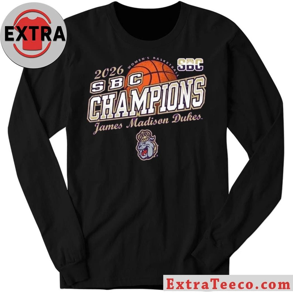 James Madison Dukes 2026 Sun Belt Women’s Basketball Conference Tournament Logo Shirt