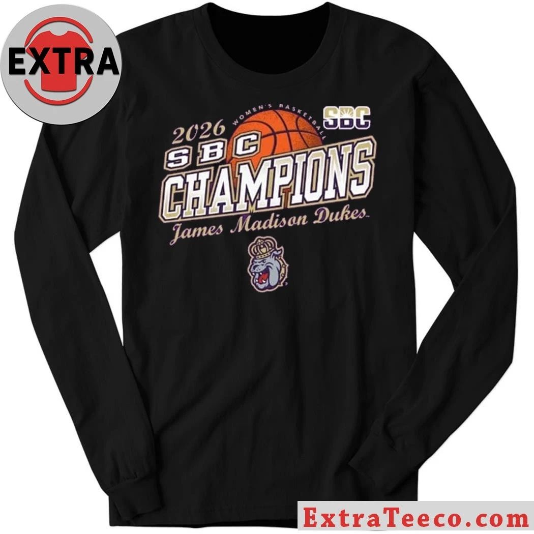 James Madison Dukes 2026 Sun Belt Women’s Basketball Conference Tournament Logo Shirt