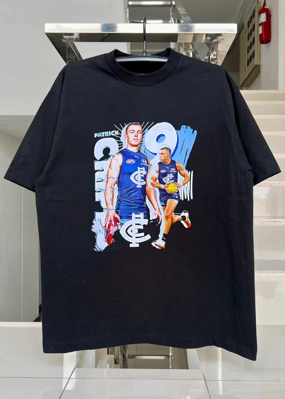 Patrick Cripps Carlton Blues T-Shirt