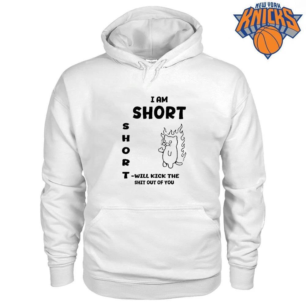 I am short and will kick the shit out of you funny meme shirt