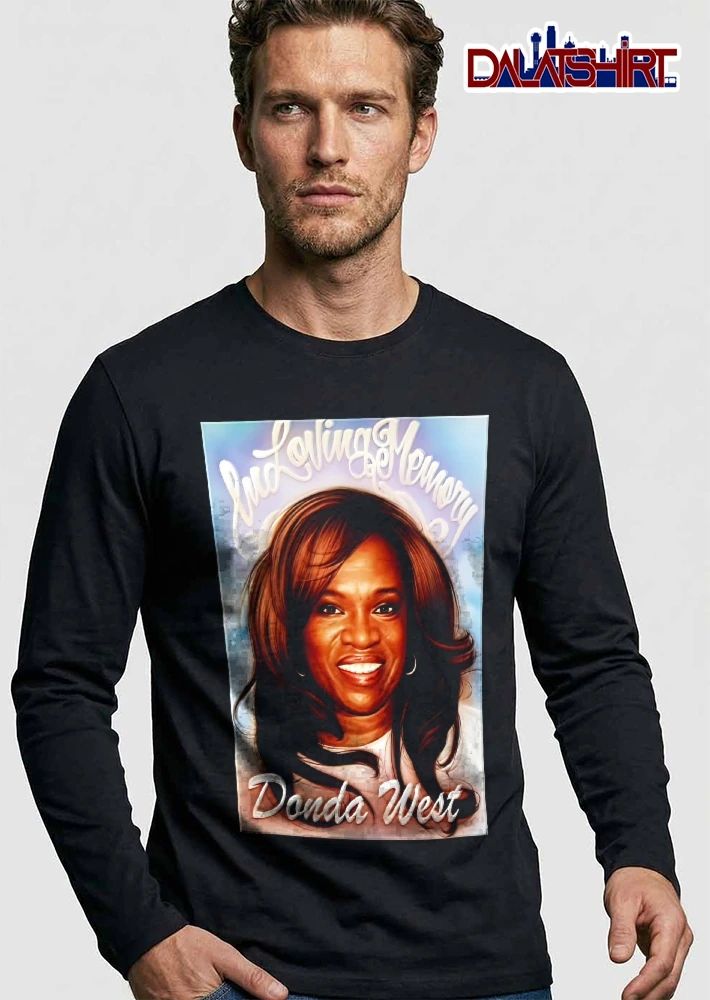 In Loving Memory Donda West Smiling Woman Portrait Clouds Sky shirt