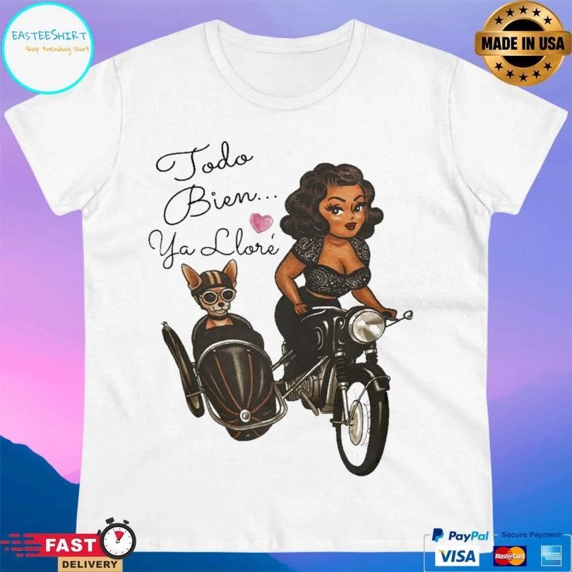 Todo Bien Ya Lloré 70s Ringer T-shirts