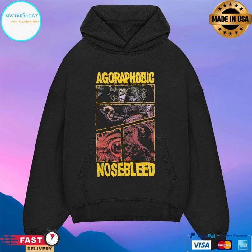 Agoraphobic Nosebleed Dark Comic T-shirts