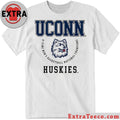 Original UCONN Huskies 6 Time Men’s Basketball National Champions Banner Legacy Basketball Logo Shirt