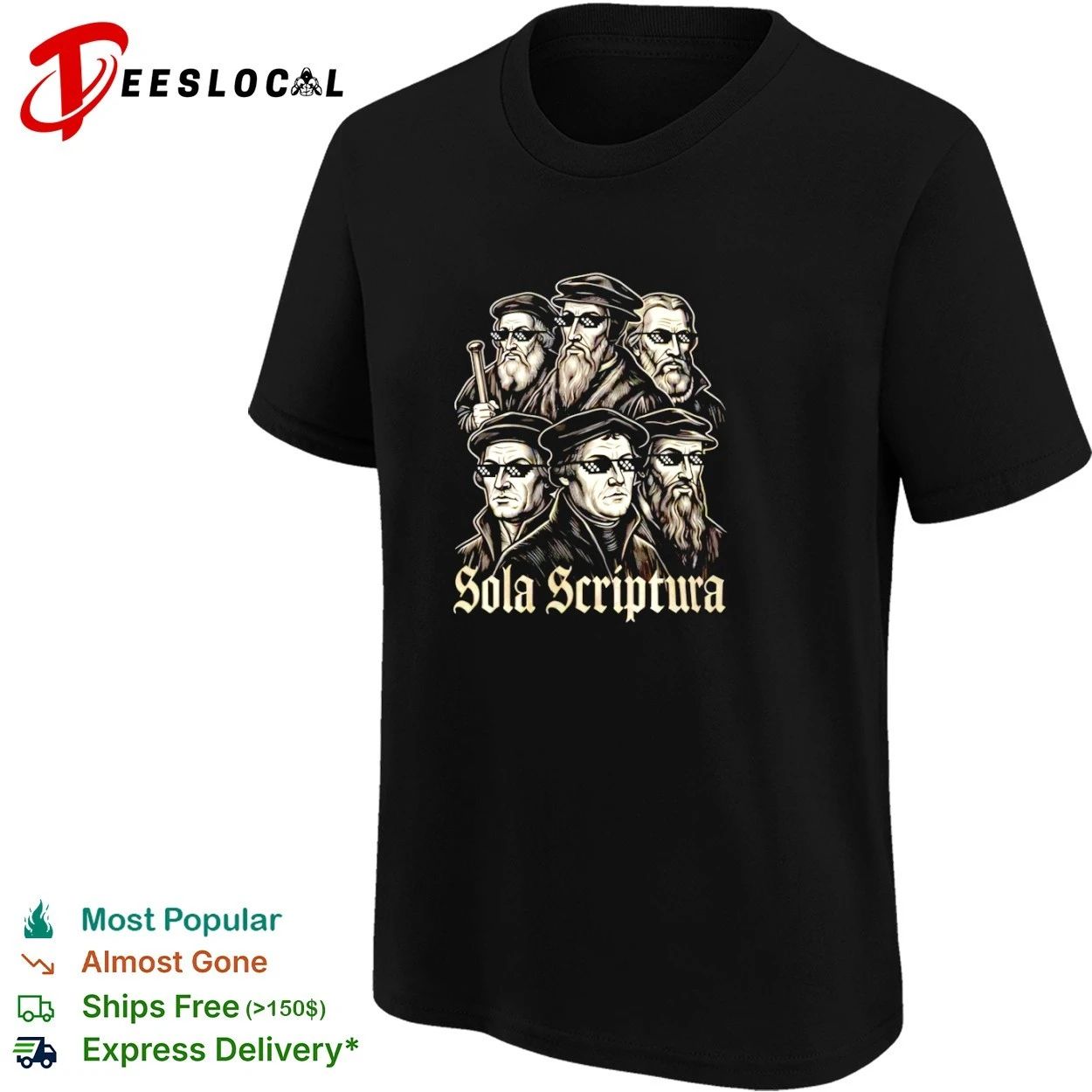 Sola Scriptura Reformation World Tour T-shirt