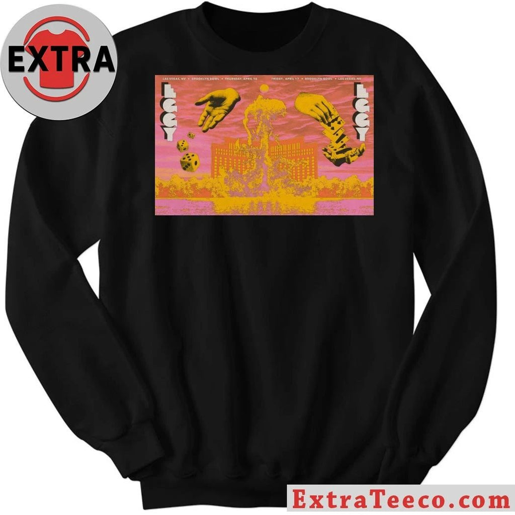 Eggy April 16-17 2026 Brooklyn Bowl Las Vegas Show Poster Shirt