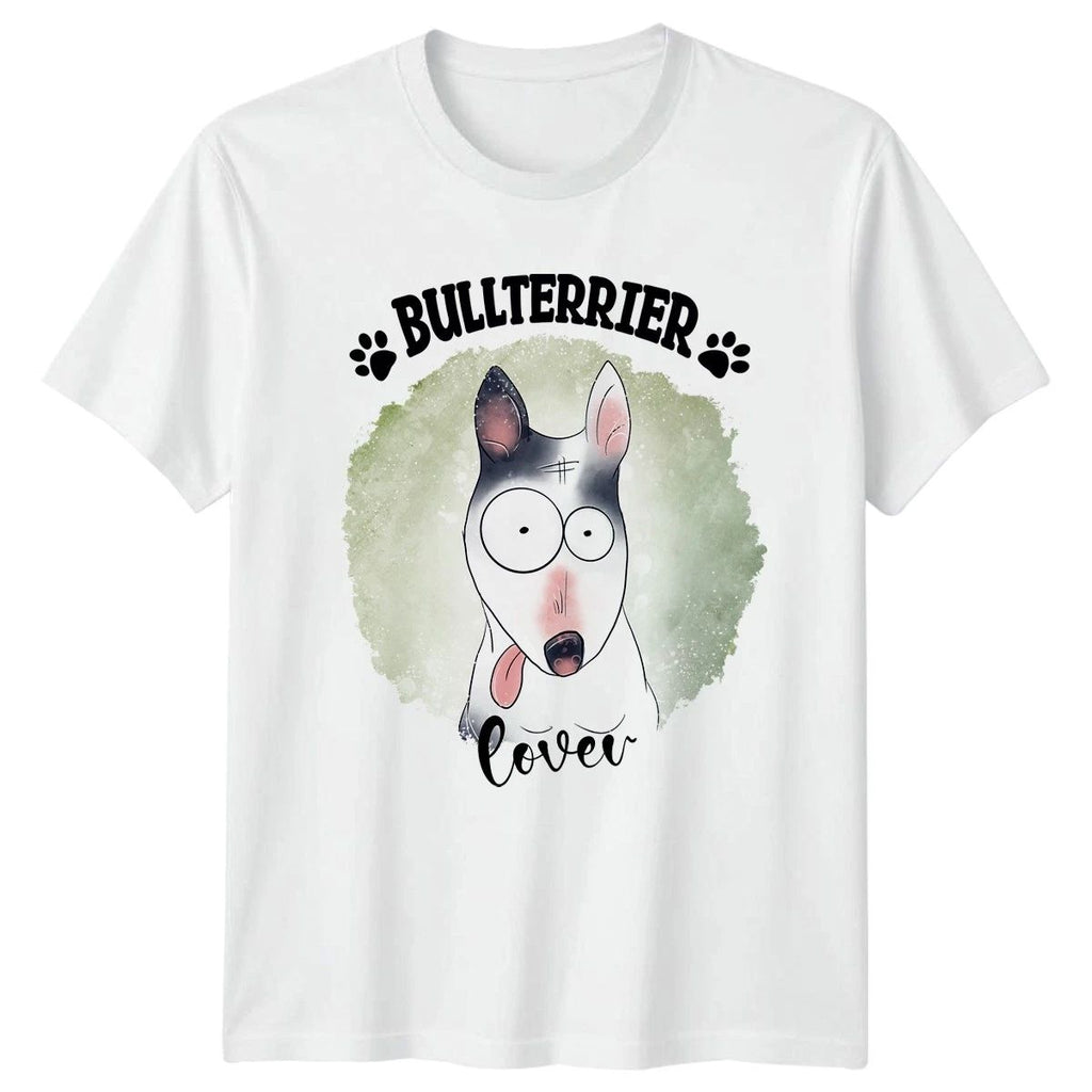 Bullterrier Lover T-Shirt Dog Breed Birthday Gift For Him And Her