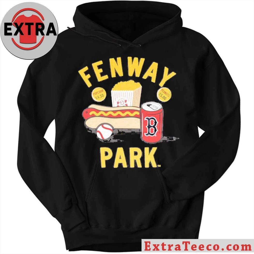 Original Ballpark Food Boston Red Sox Logo Shirt