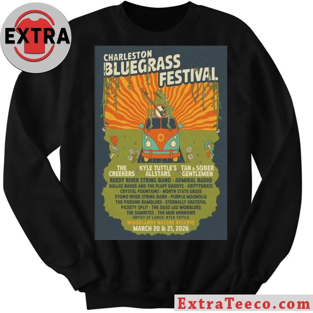 Charleston Bluegrass Festival Poster Shirt