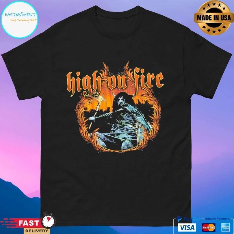 High On Fire Surrounded By Thieves T-shirts